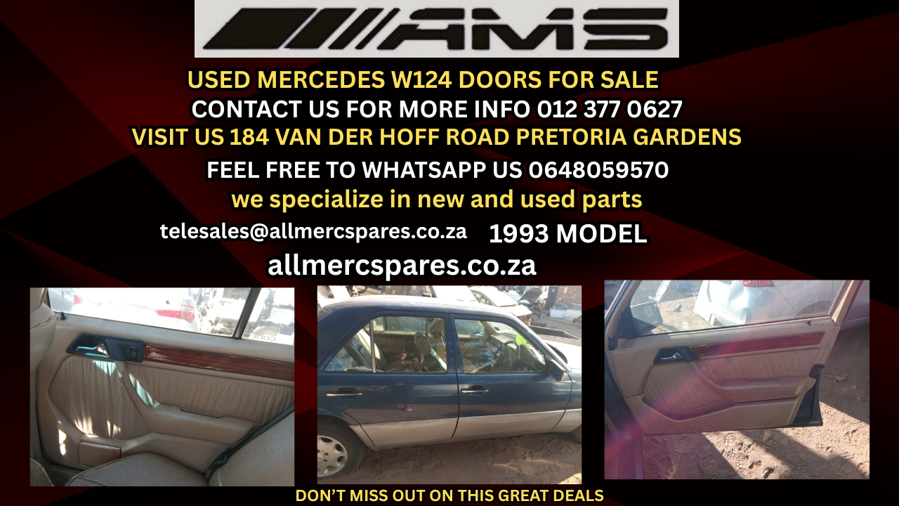 USED MERCEDES W124 DOORS FOR SALE