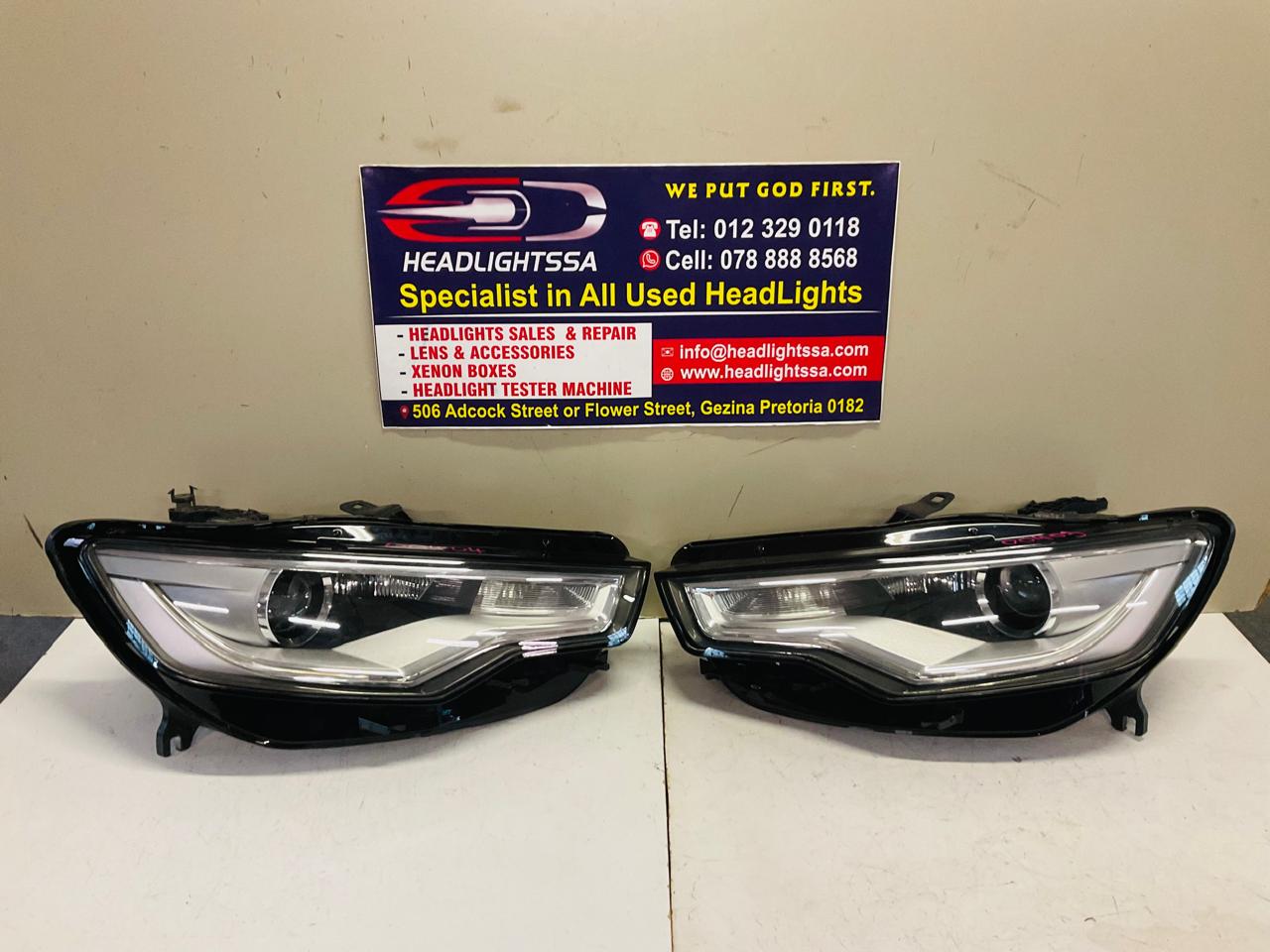 Audi A6 S6 left and right side xenon headlights (3 ballasts) - Private Seller Audi A6 S6 left and right side xenon headlights (3 ballasts) - Private Seller