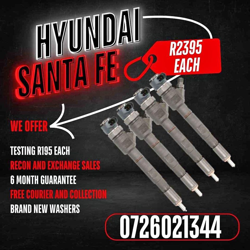 Hyundai Santa Fe diesel injectors for sale - Private Seller