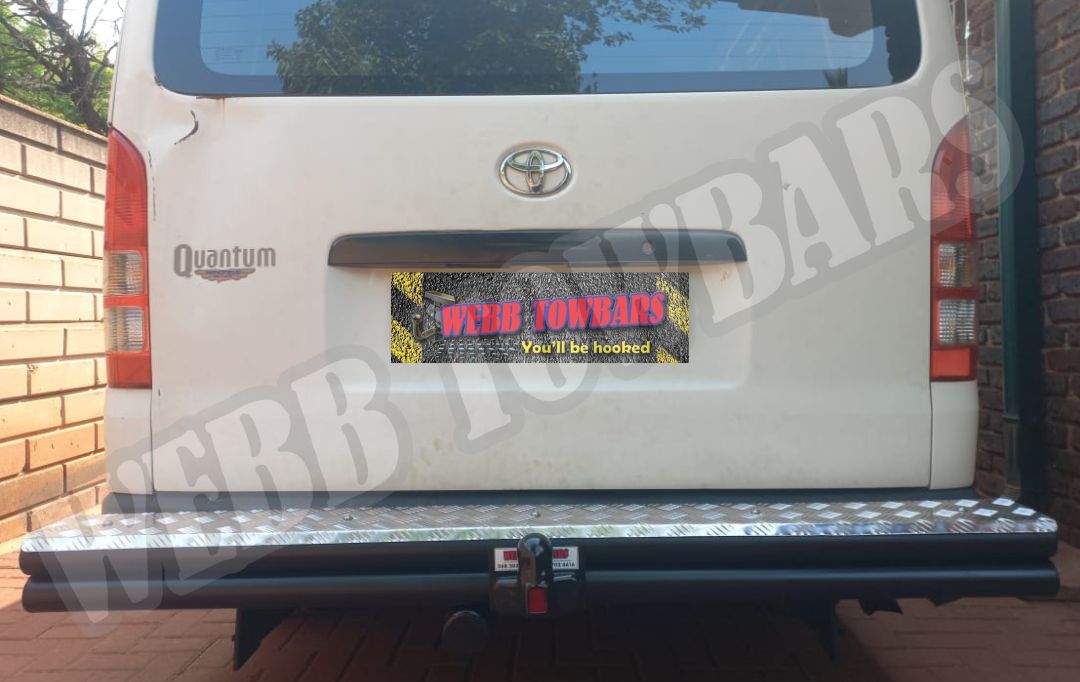 Toyota Quantum Double Tube and Step Towbars - Private Seller Toyota Quantum Double Tube and Step Towbars - Private Seller