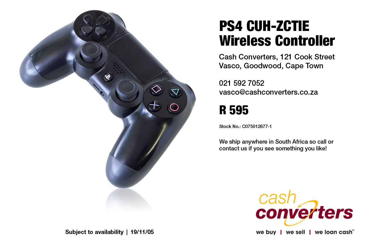 cash converters ps4 controller