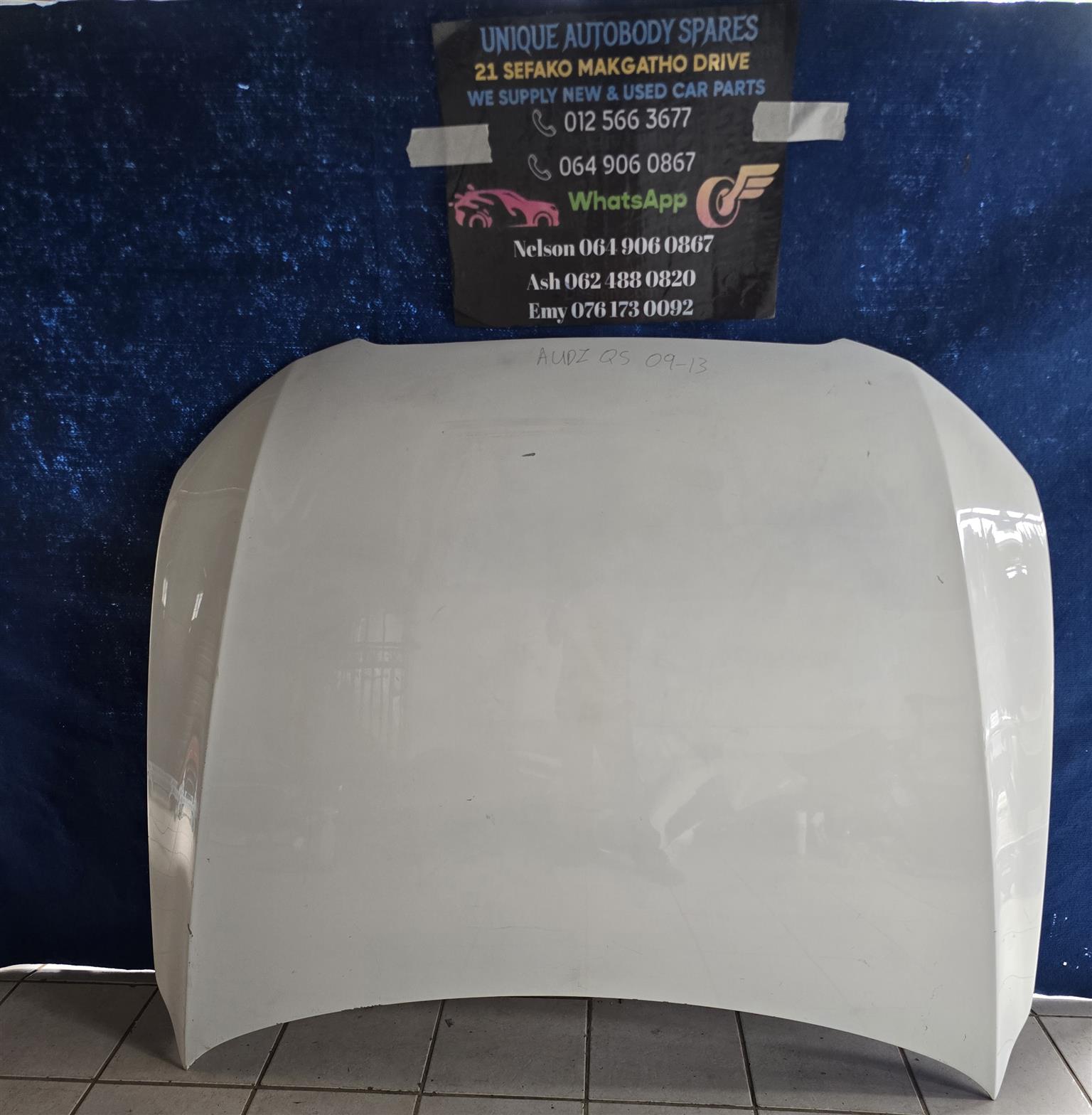 Audi Q5 Bonnet 2009-2014 Audi Q5 Bonnet 2009-2014