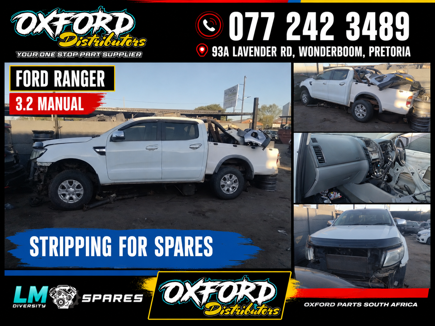 Used Ford Ranger 3.2 Spares Wonderboom Pretoria - Private Seller Used Ford Ranger 3.2 Spares Wonderboom Pretoria - Private Seller