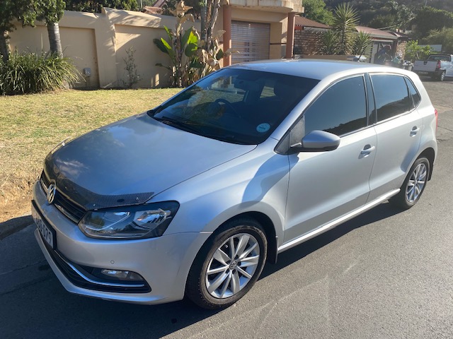 Silver VW Polo 1,2 TSI Comfortline