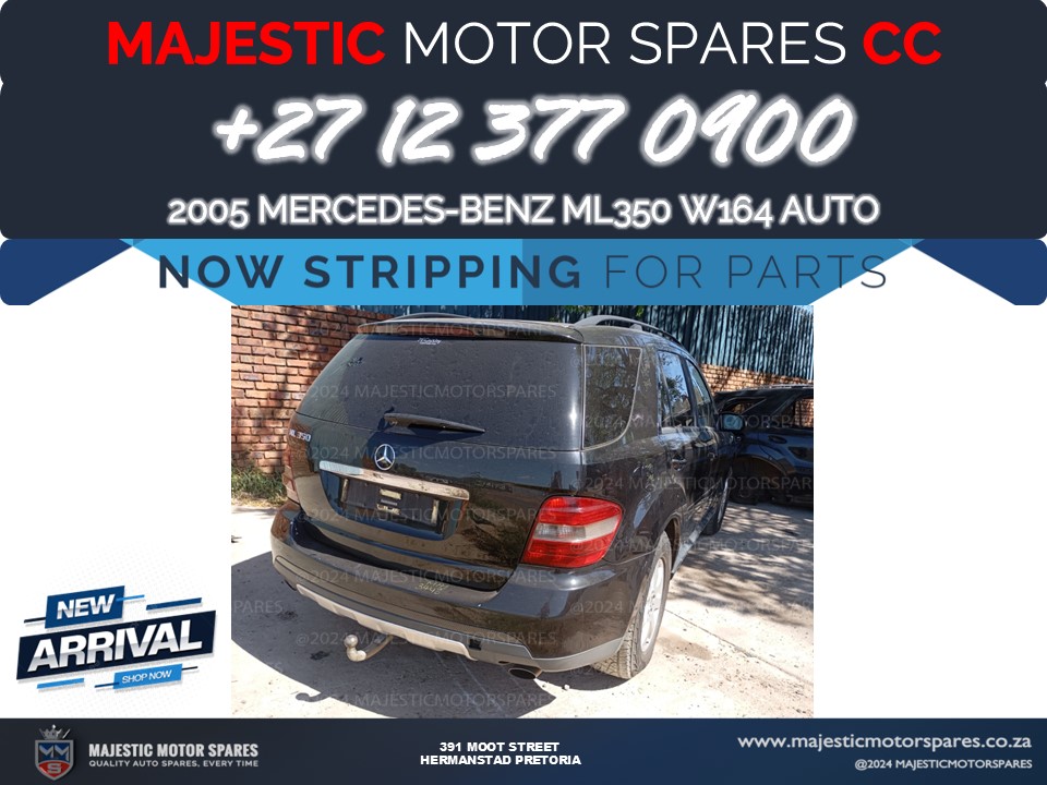 Now dismantling a 2005 Mercedes-Benz ML350 W164 4MATIC