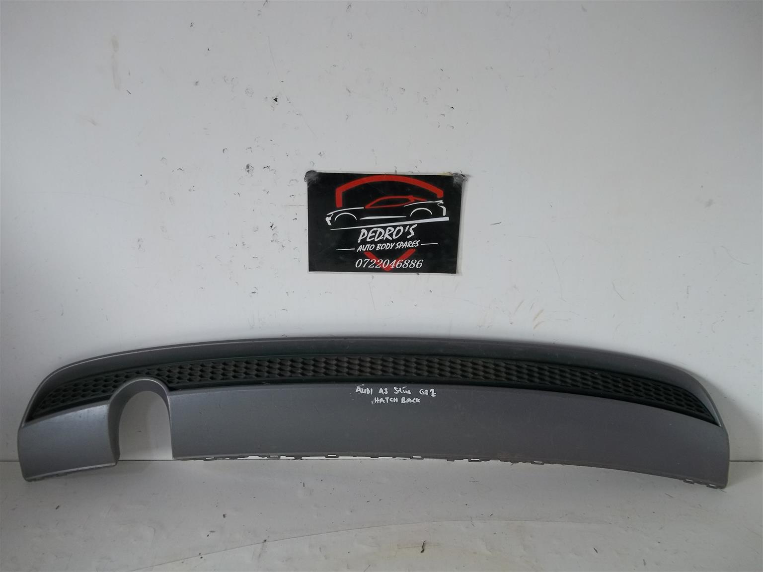 Audi A3 S-Line Hatchback rear bumper diffuser - Private Seller Audi A3 S-Line Hatchback rear bumper diffuser - Private Seller