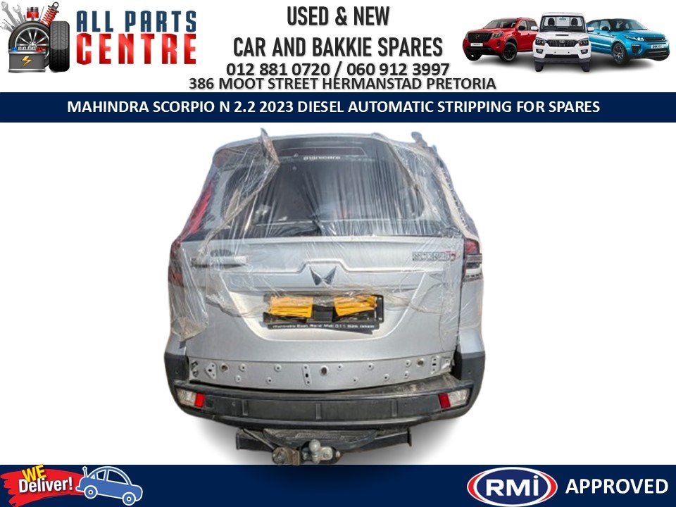 Mahindra Scorpio N 2.2 2013 diesel automatic Stripping for Spares - Private Seller