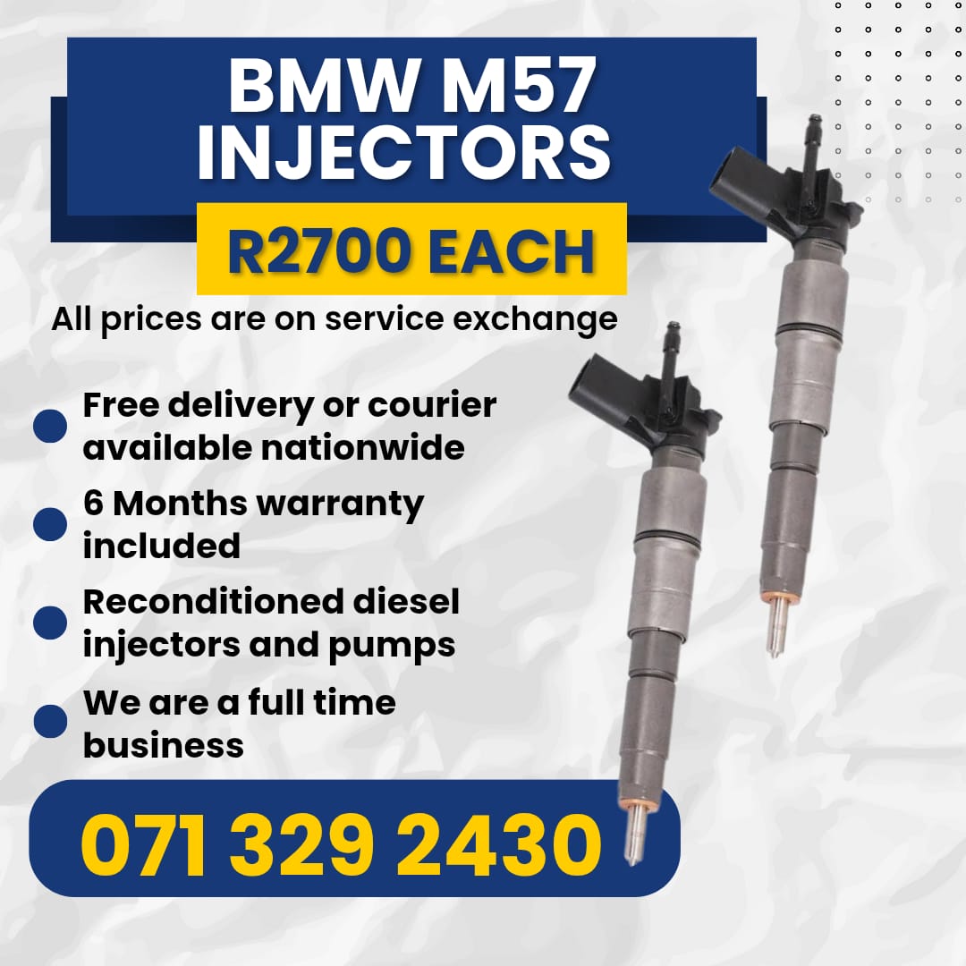 BMW M57 INJECTORS FOR SALE WITH WARRANTY INCLUDED - Private Seller BMW M57 INJECTORS FOR SALE WITH WARRANTY INCLUDED - Private Seller