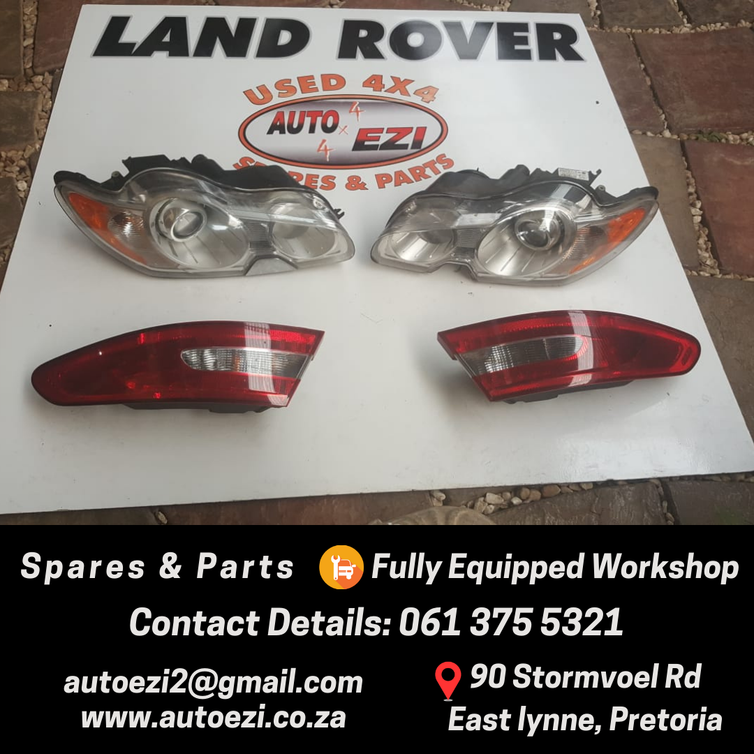 Jaguar XF Head and Taillights for Sale