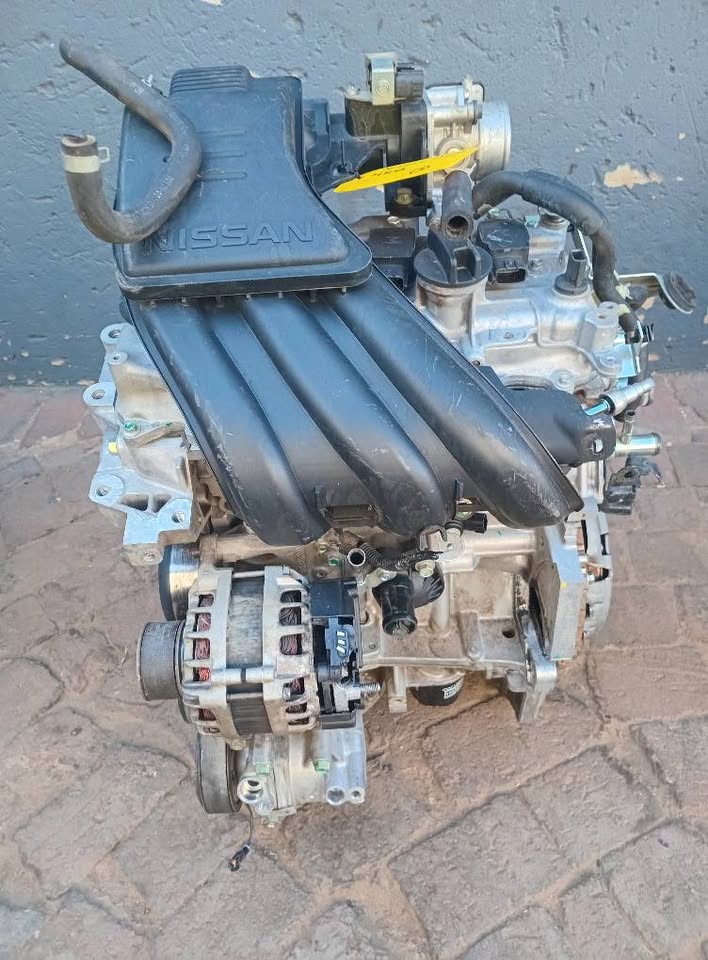 2012 up Nissan micra HR12 complete engine for sale @ circle 7 used parts - Private Seller
