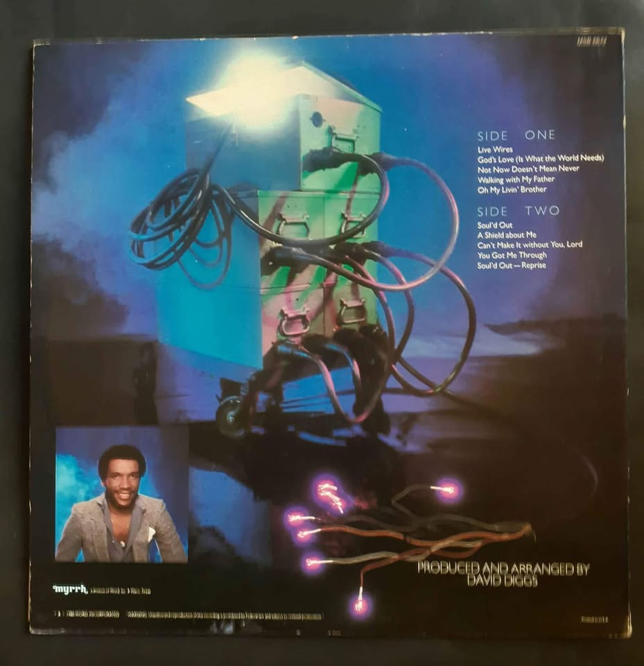 Donn Thomas - Live Wires LP Record