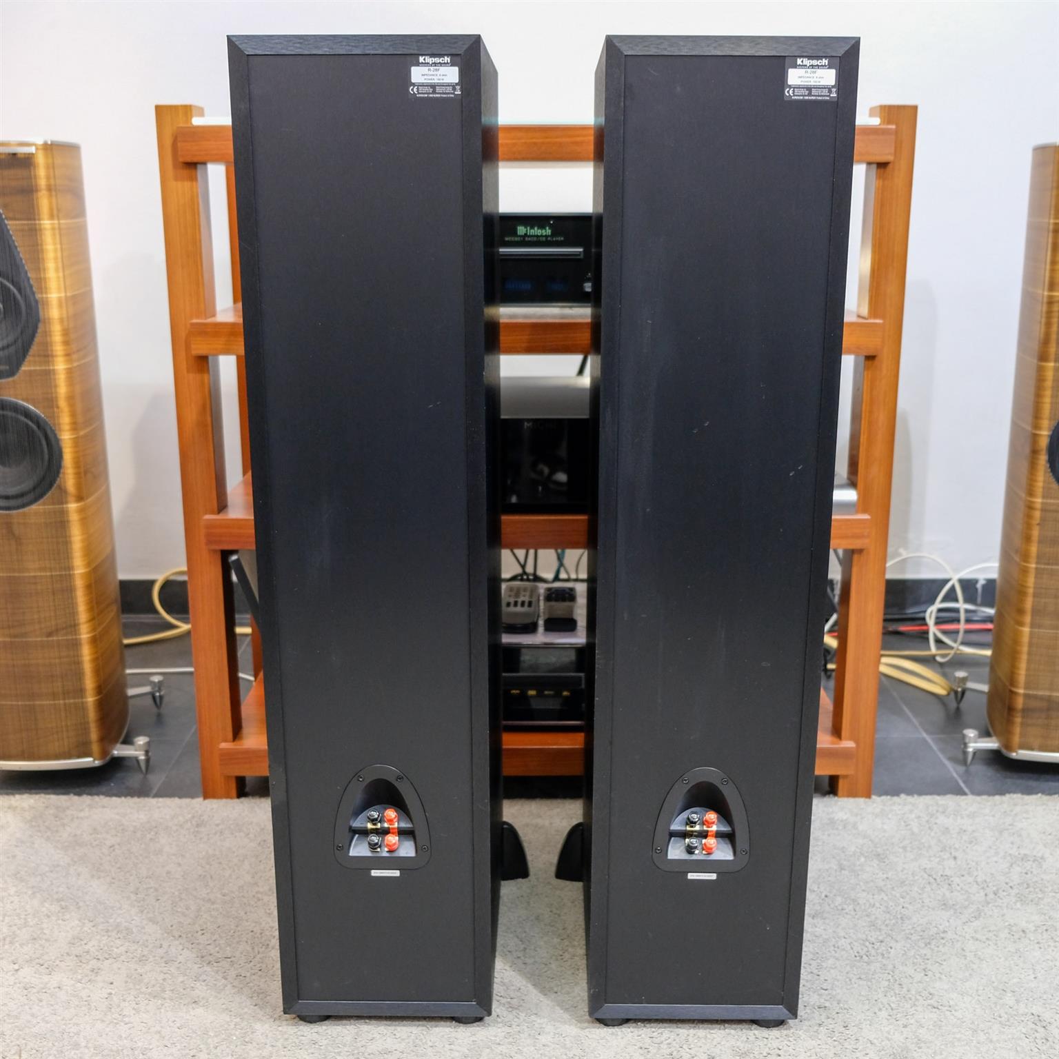 KLIPSCH R28F TOWER LOUDSPEAKERS