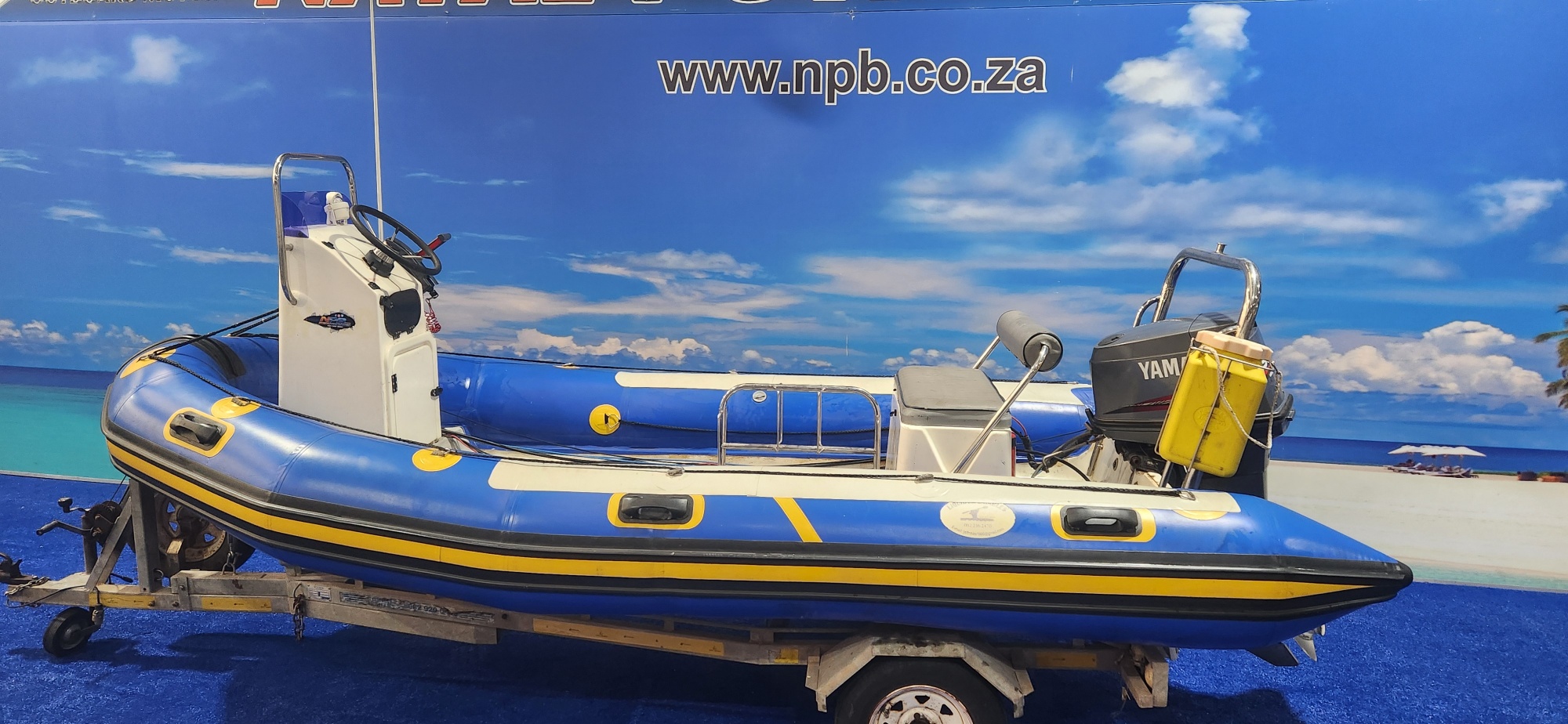 BUCCANEER 4.8 ON TRAILER 90 HP YAMAHA TRIM