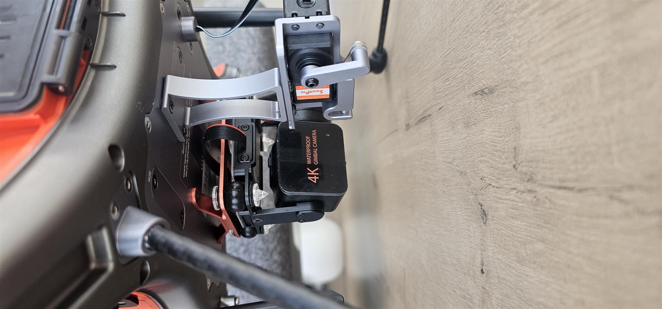Swellpro Splash Drone with 4k camera and quick release for fishing