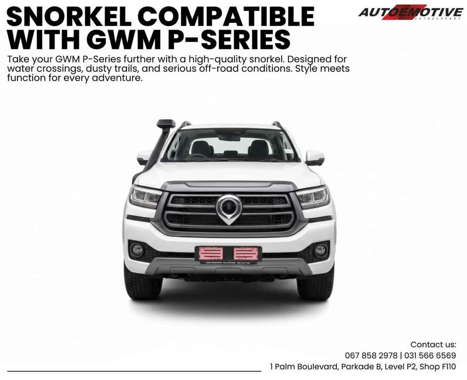 SNORKEL COMPATIBLE WITH GWM P-SERIES - Private Seller SNORKEL COMPATIBLE WITH GWM P-SERIES - Private Seller
