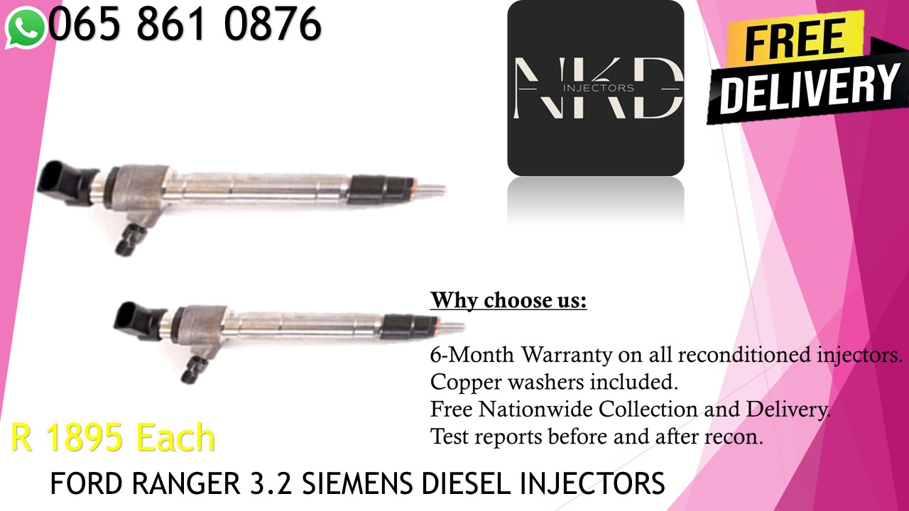 Ford Ranger 3.2 Siemens injectors for sale - Private Seller Ford Ranger 3.2 Siemens injectors for sale - Private Seller