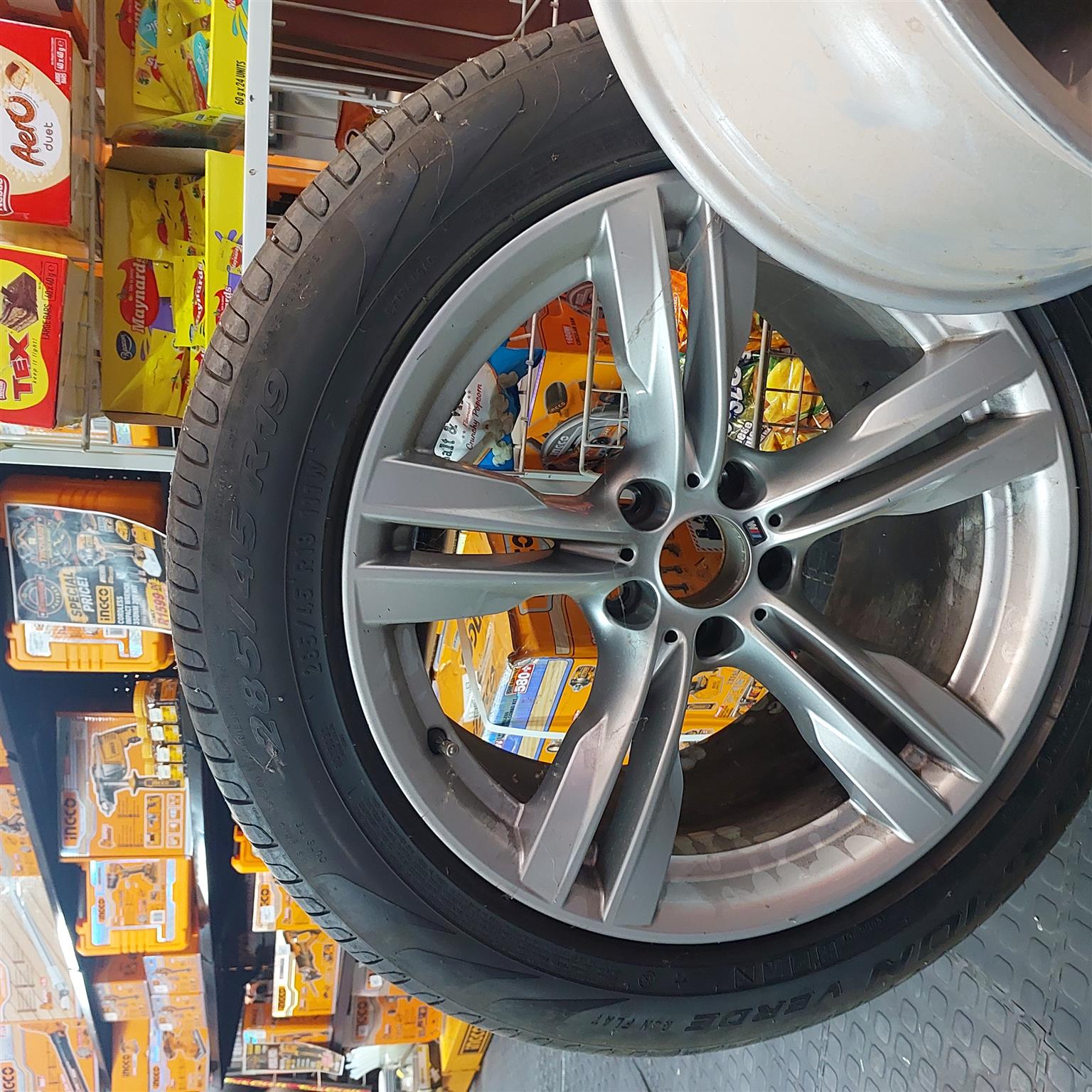 Mag and tyre - Private Seller Mag and tyre - Private Seller