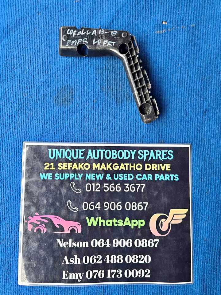 Toyota Corolla Left Front Bumper Slider Toyota Corolla Left Front Bumper Slider