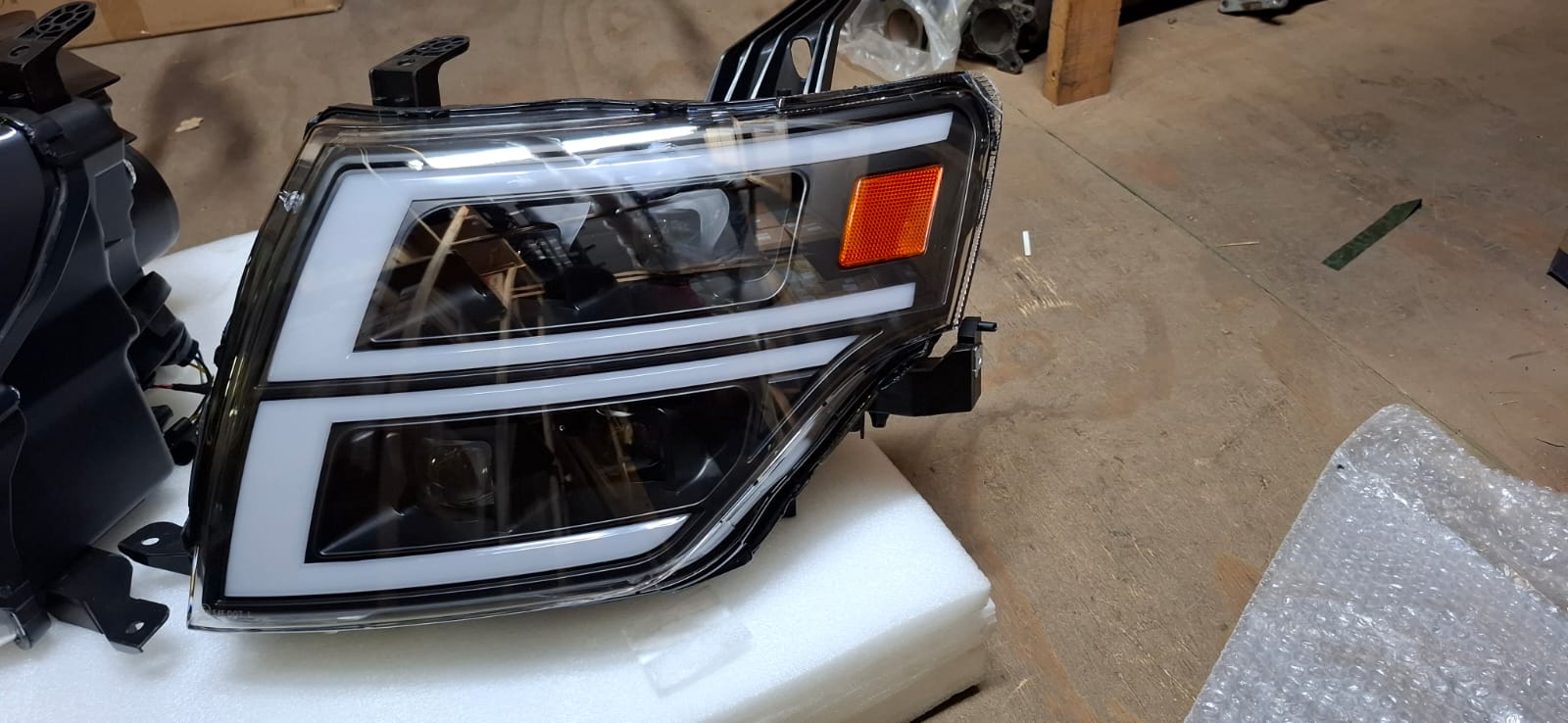 For Sale: Custom Mitsubishi Pajero Generation 4 Headlights set