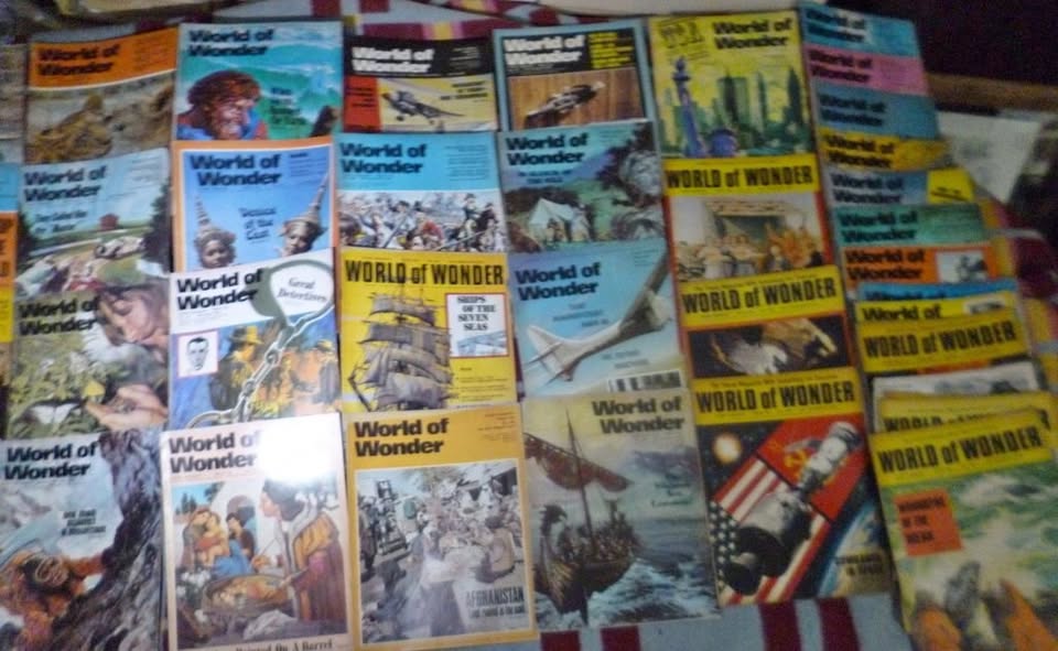 World of Wonder magazines 1973 & 1974 x 51
