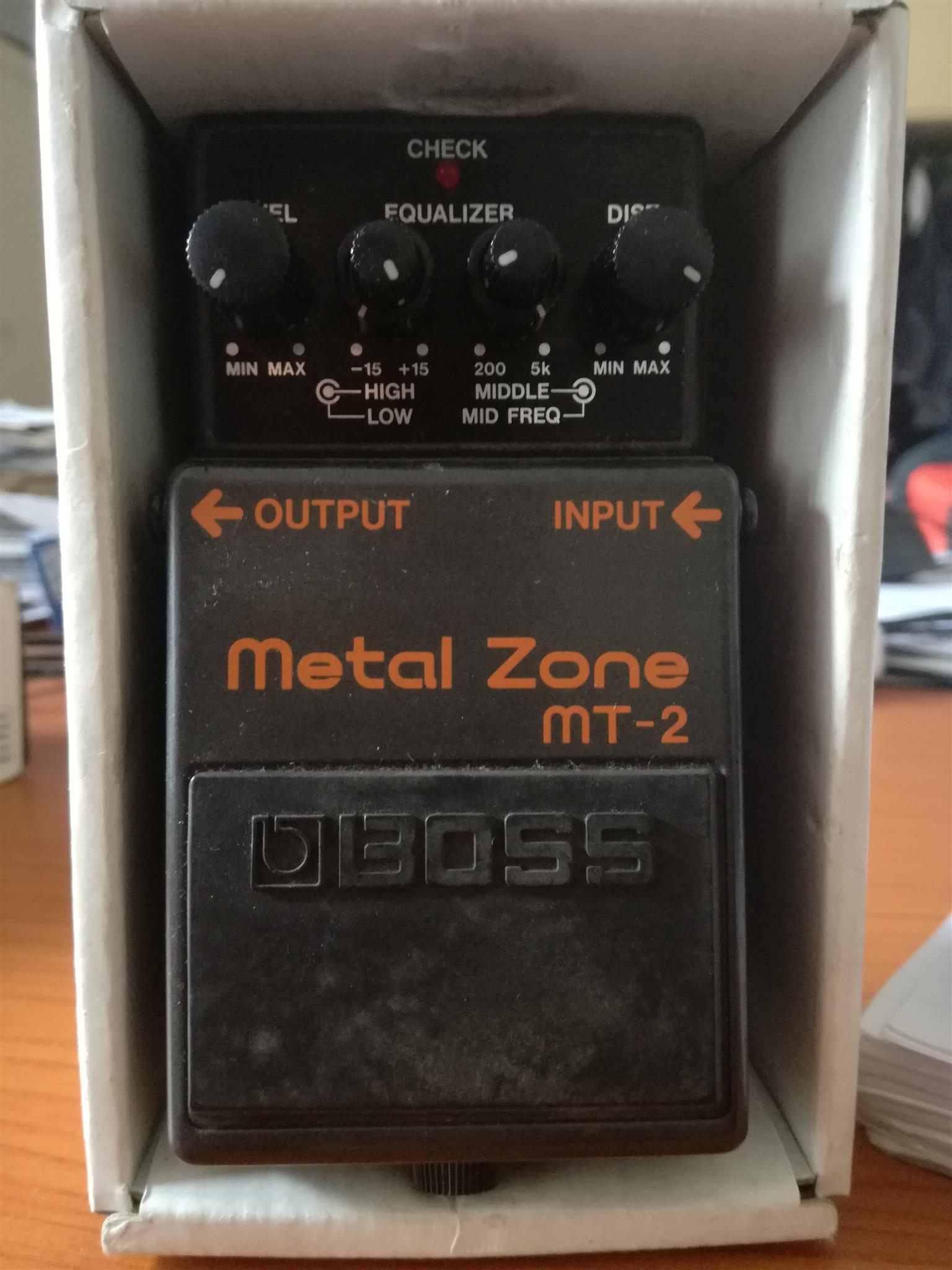 Boss MT-2 Metal Zone Pedal 