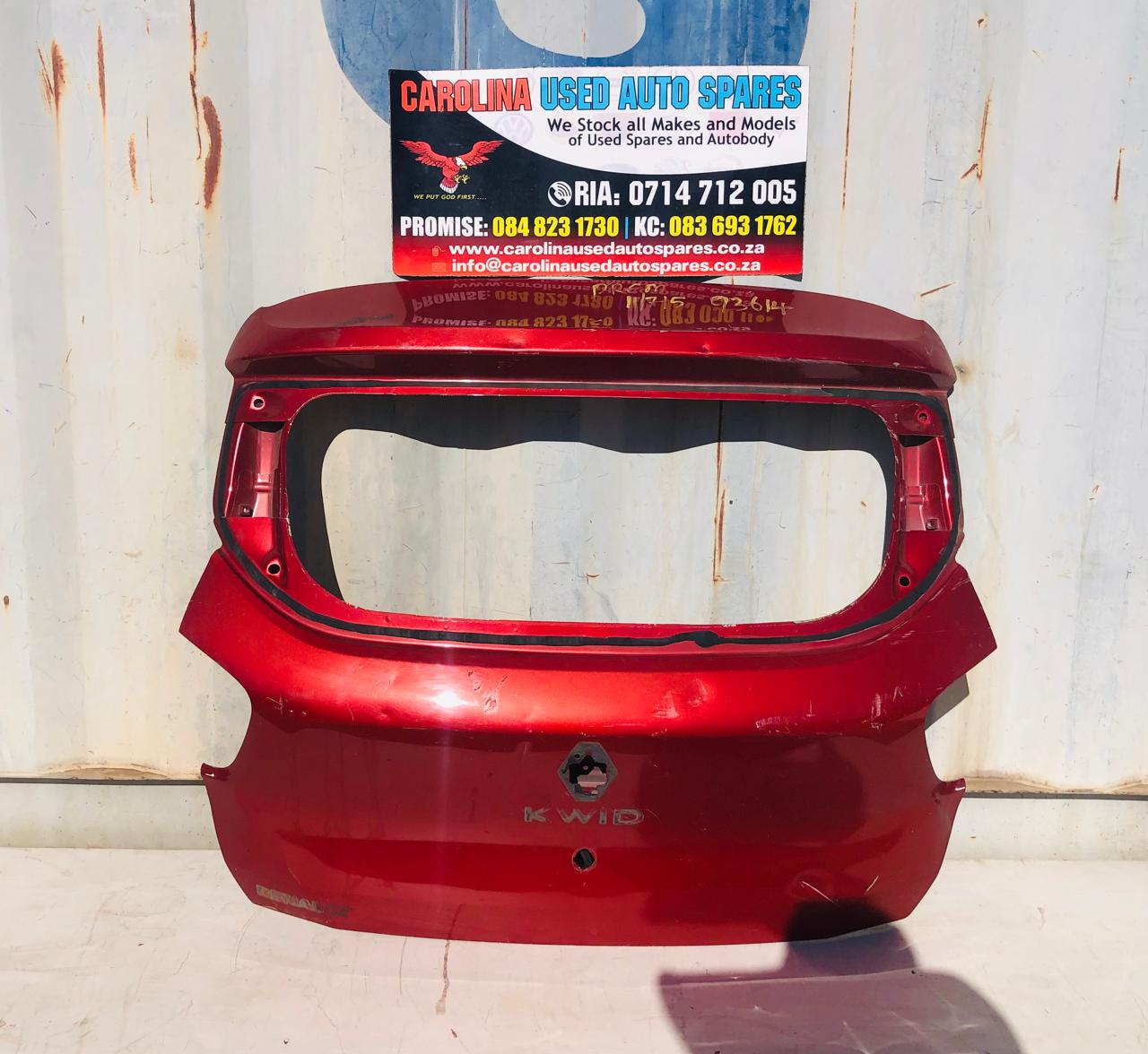 Renault Kwid tailgate (2016) - Private Seller Renault Kwid tailgate (2016) - Private Seller