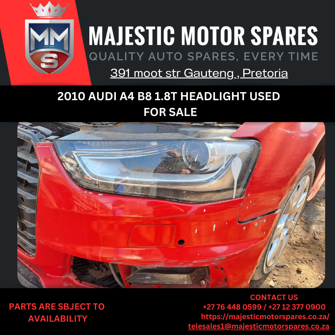 2010 Audi A4 B8 1.8T Headlight used for sale - Private Seller 2010 Audi A4 B8 1.8T Headlight used for sale - Private Seller