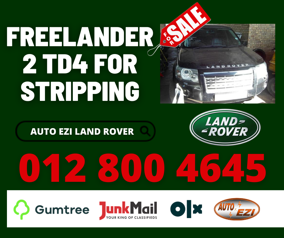 Land Rover Freelander 2 TD4 FOR Stripping Land Rover Freelander 2 TD4 FOR Stripping