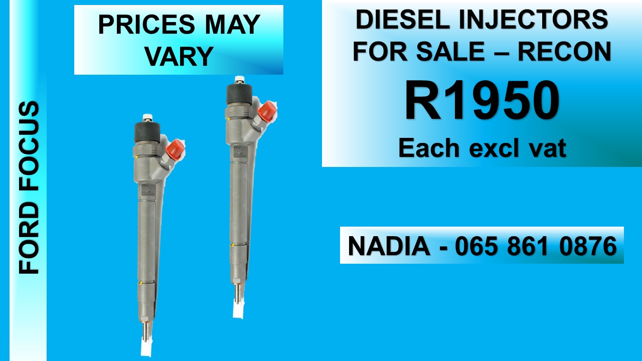 FORD FOCUS DIESEL INJECTORS FOR SALE OR TO RECON NATIONWIDE - Private Seller FORD FOCUS DIESEL INJECTORS FOR SALE OR TO RECON NATIONWIDE - Private Seller