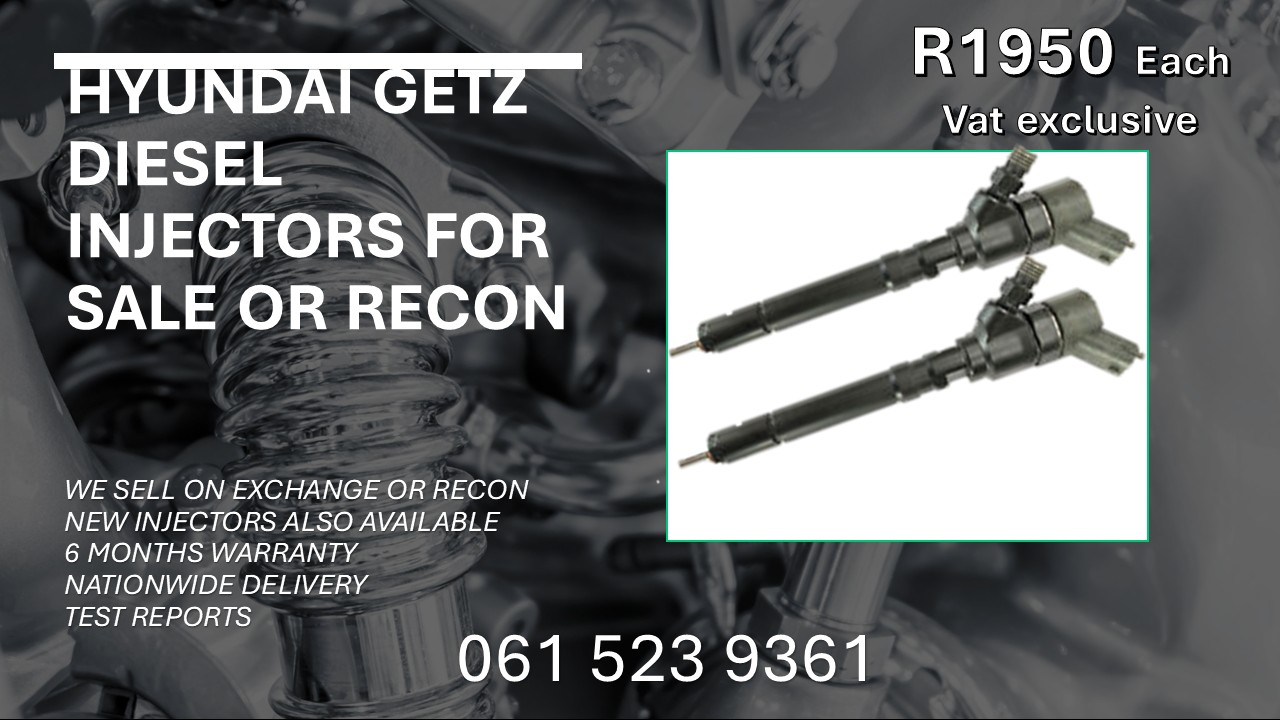 HYUNDAI GETZ DIESEL INJECTORS FOR SALE WITH TEST REPORTS - Private Seller HYUNDAI GETZ DIESEL INJECTORS FOR SALE WITH TEST REPORTS - Private Seller