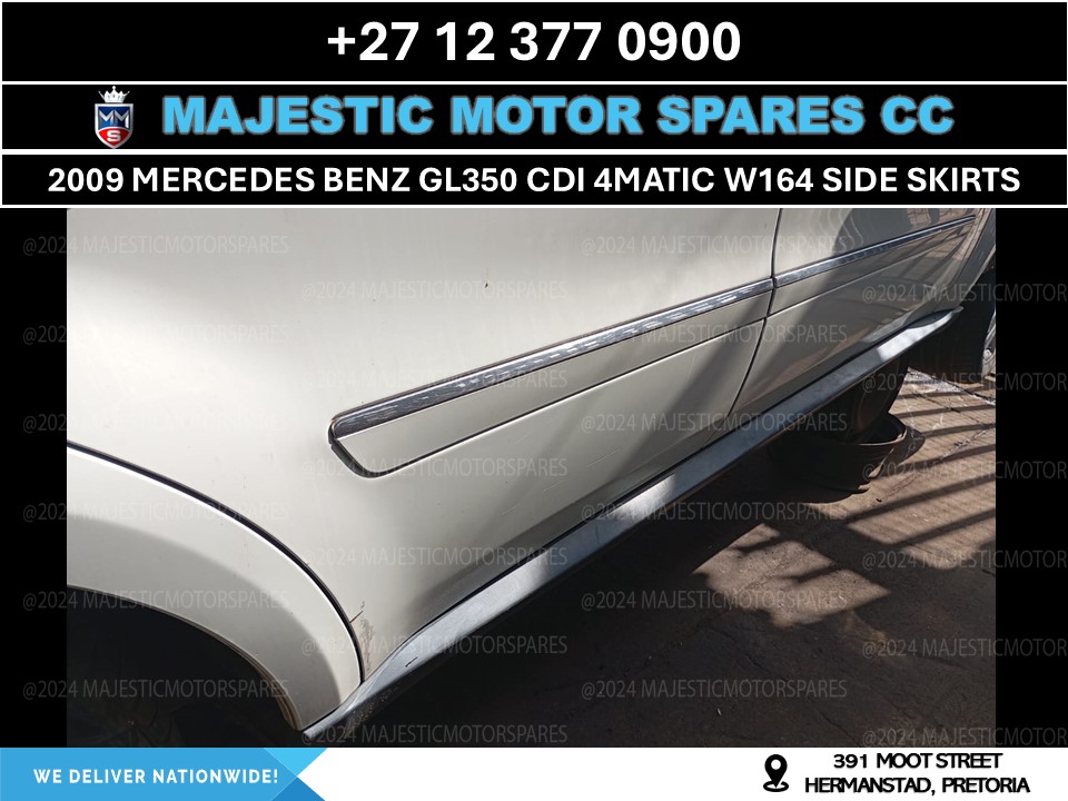 2009 Mercedes Benz GL350 CDI 4Matic W164 Side skirts for Sale - used - Private Seller 2009 Mercedes Benz GL350 CDI 4Matic W164 Side skirts for Sale - used - Private Seller