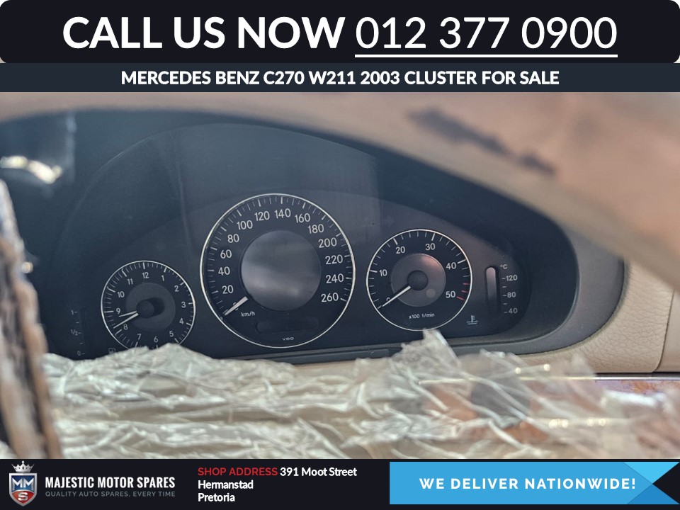 2003 Mercedes Benz E270 cluster for sale - Private Seller 2003 Mercedes Benz E270 cluster for sale - Private Seller