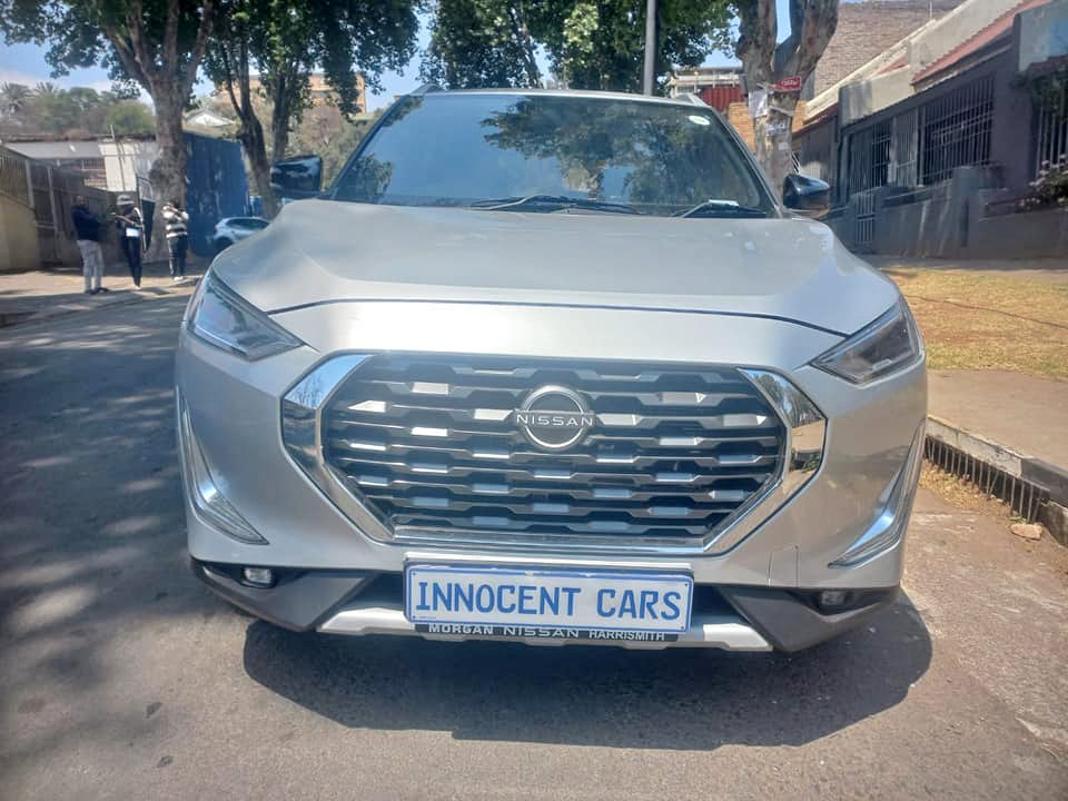 2022 NISSAN MAGNITE SUV 1.0 TURBO CVT PETROL, AUTOMATIC, SILVER COLOR