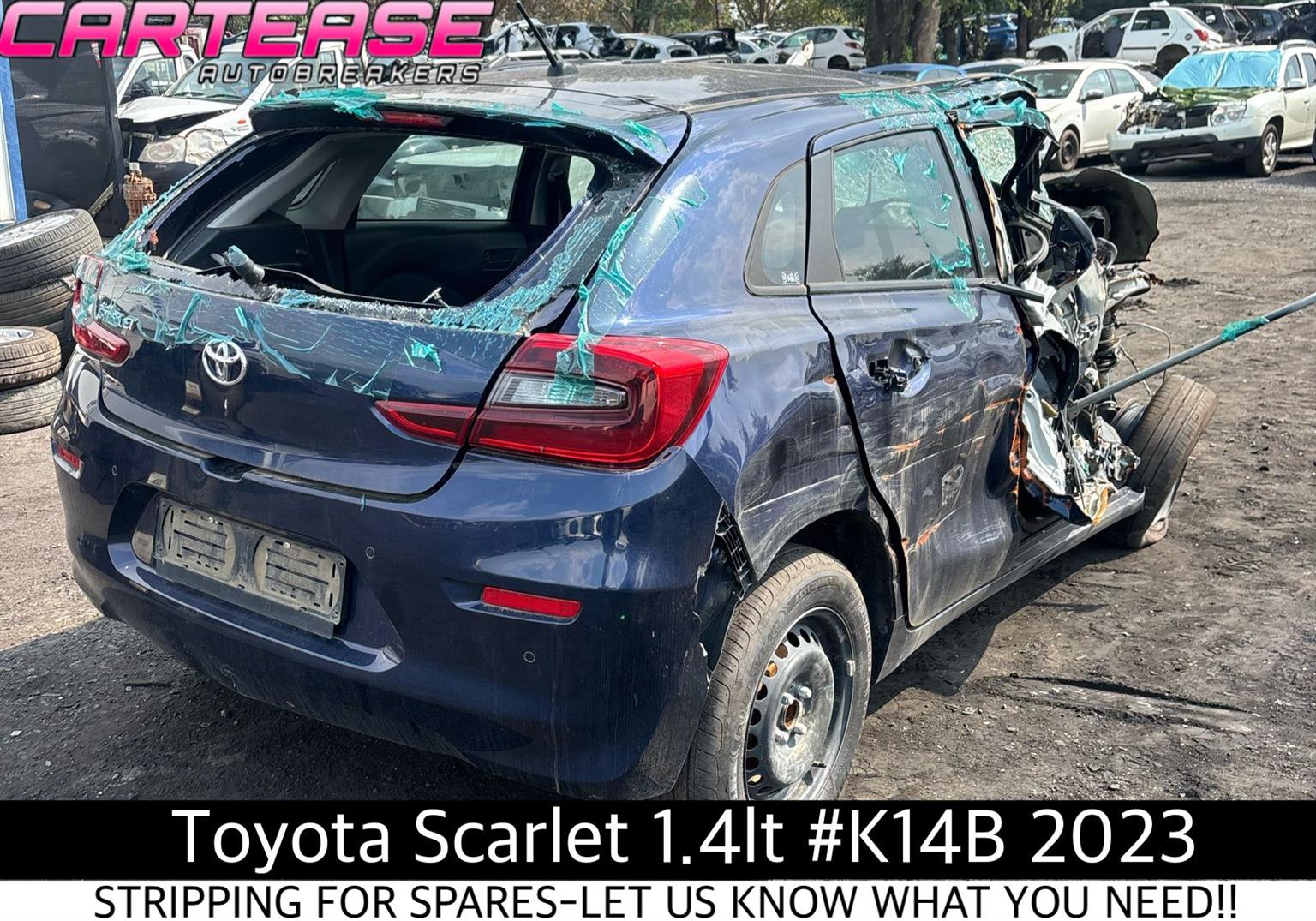 Toyota Scarlet 1.4LT #K14B 2023 Stripping - Private Seller