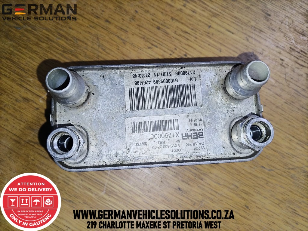 Mercedes c class w204 oil cooler for sale