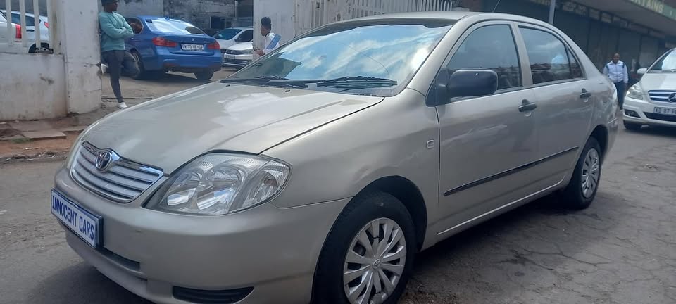 USED 2006 TOYOTA COROLLA 1.4 PETROL, MANUAL  SILVER COLOUR,