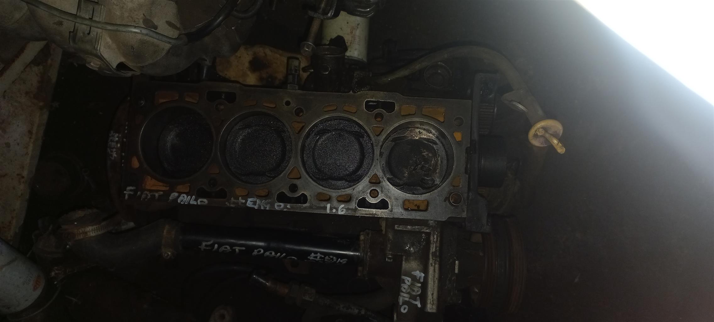 Fiat palio 1.6 16v engine stripping