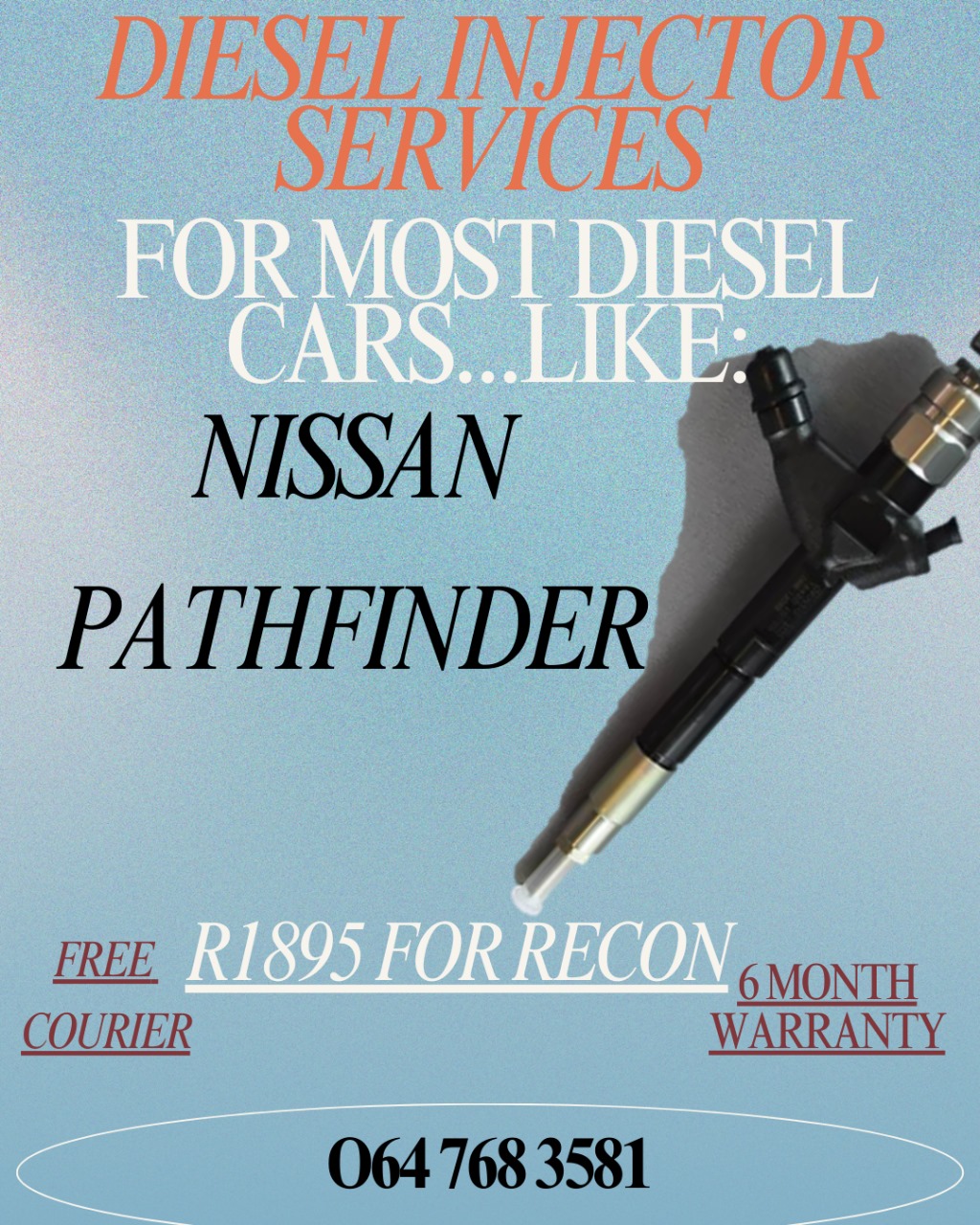 Diesel injector services