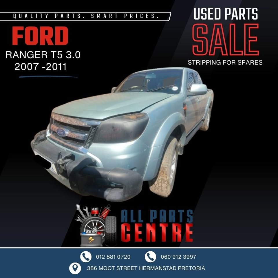Ford Ranger T5 3.0 2007 WEAT diesel manual Stripping for Spares - Private Seller Ford Ranger T5 3.0 2007 WEAT diesel manual Stripping for Spares - Private Seller