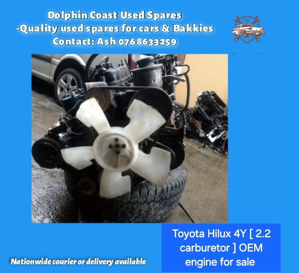 Toyota Hilux 4Y [ 2.2 petrol carburetor ] OEM engine for sale - Private Seller