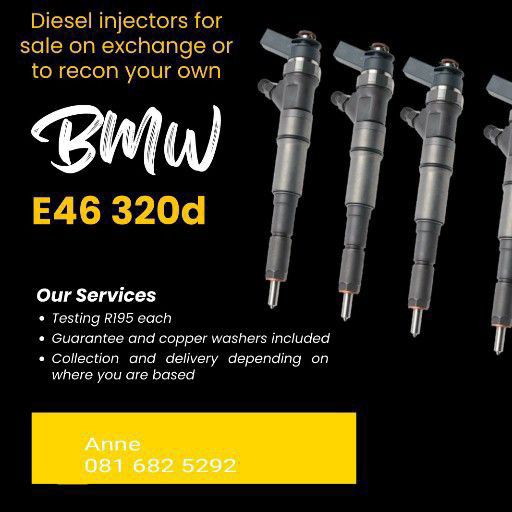 Bmw e46 diesel injectors - Private Seller