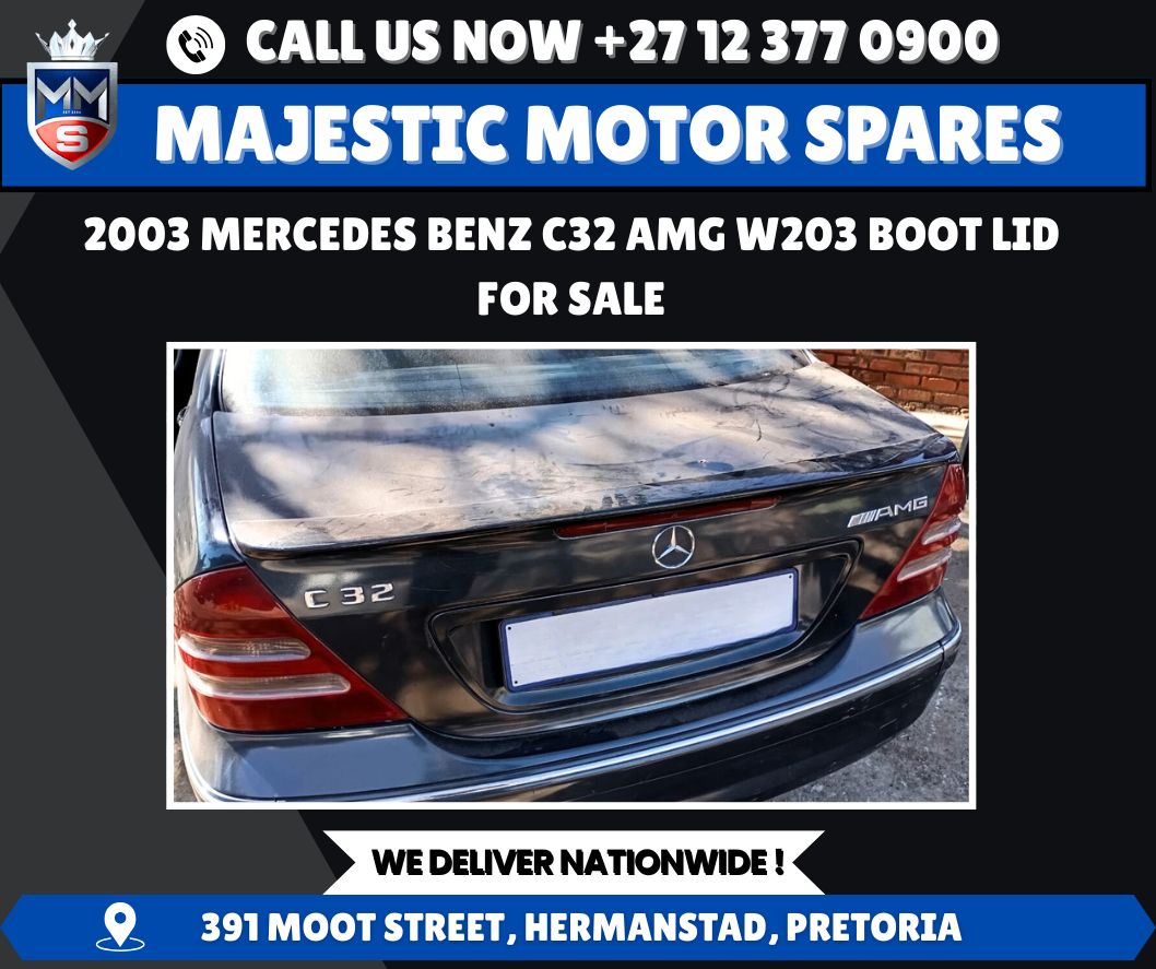 2003 Mercedes-Benz C32 AMG W203 Boot lid for Sale - (Second hand) - Private Seller 2003 Mercedes-Benz C32 AMG W203 Boot lid for Sale - (Second hand) - Private Seller
