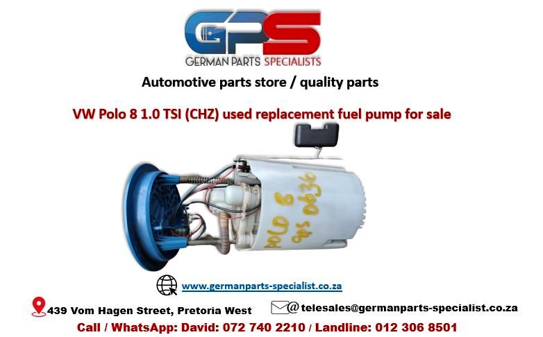 VW Polo 8 1.0 TSI (CHZ) used replacement fuel pump for sale - Private Seller VW Polo 8 1.0 TSI (CHZ) used replacement fuel pump for sale - Private Seller