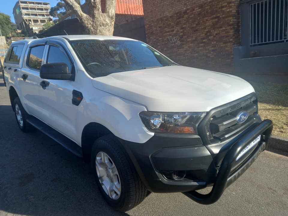 2021 FORD RANGER 2.2 ENGINE DIESEL, DOUBLE CAB CANOPY, MANUAL, WHITE COLOR