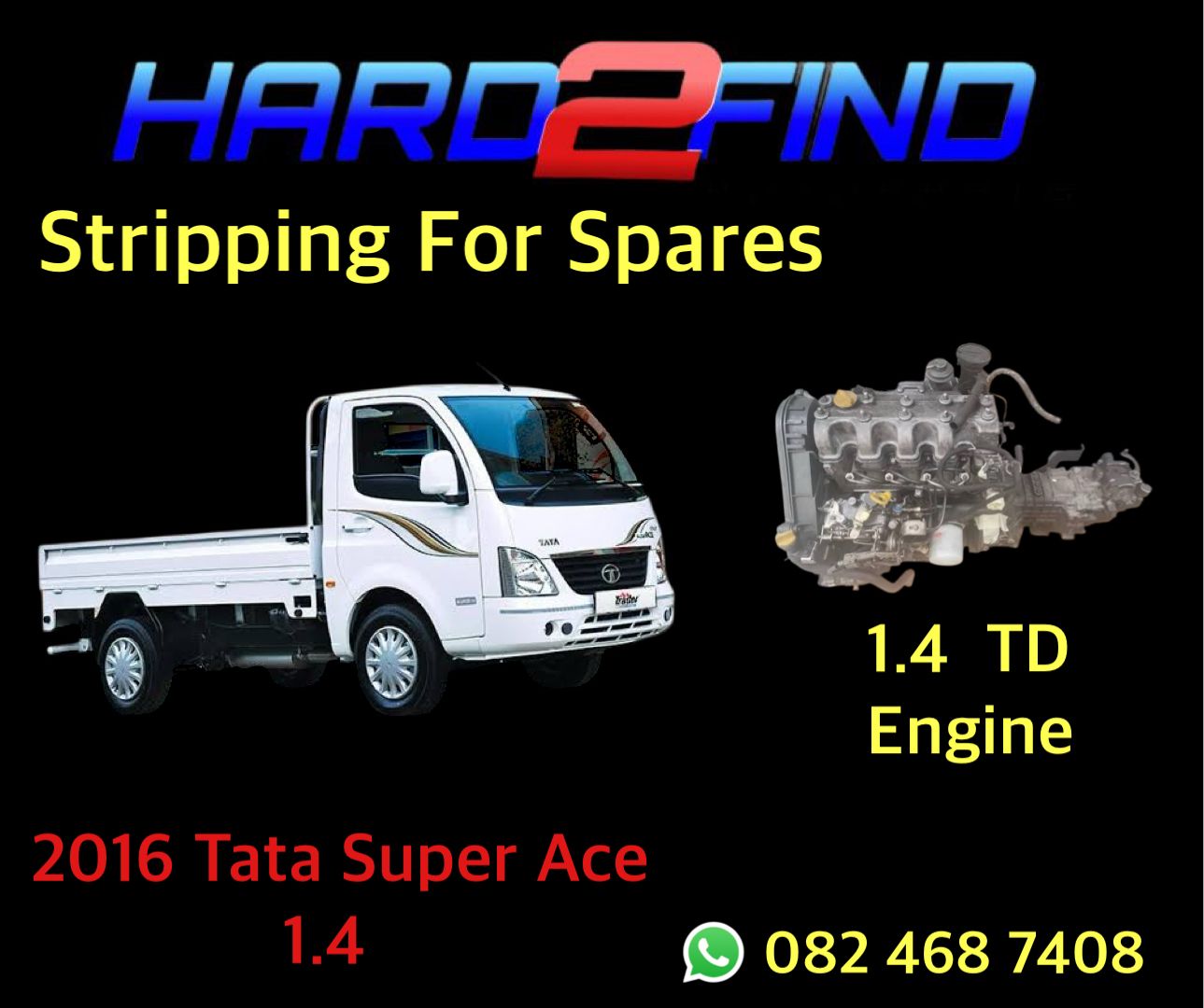 2016 Tata Super Ace 1.4 Stripping For Spares - Private Seller 2016 Tata Super Ace 1.4 Stripping For Spares - Private Seller