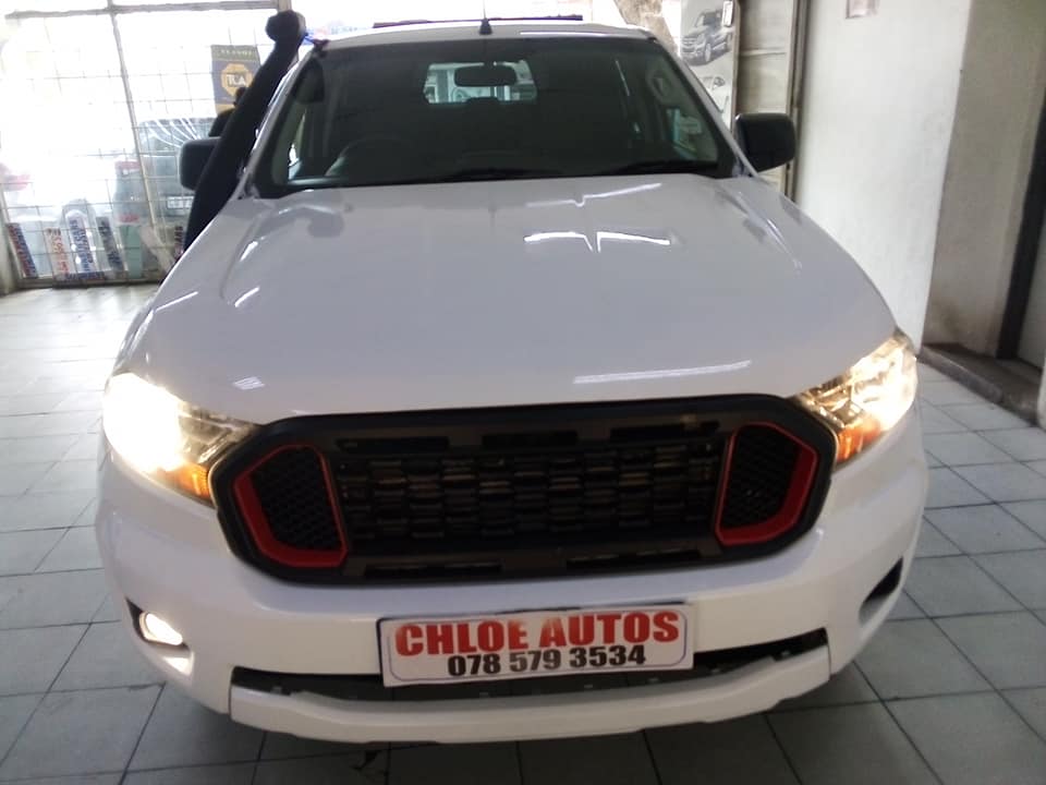 2016 FORD RANGER 2.2XLS DOUBLE CAB MANUAL WHITE WITH CANOPY 105000km