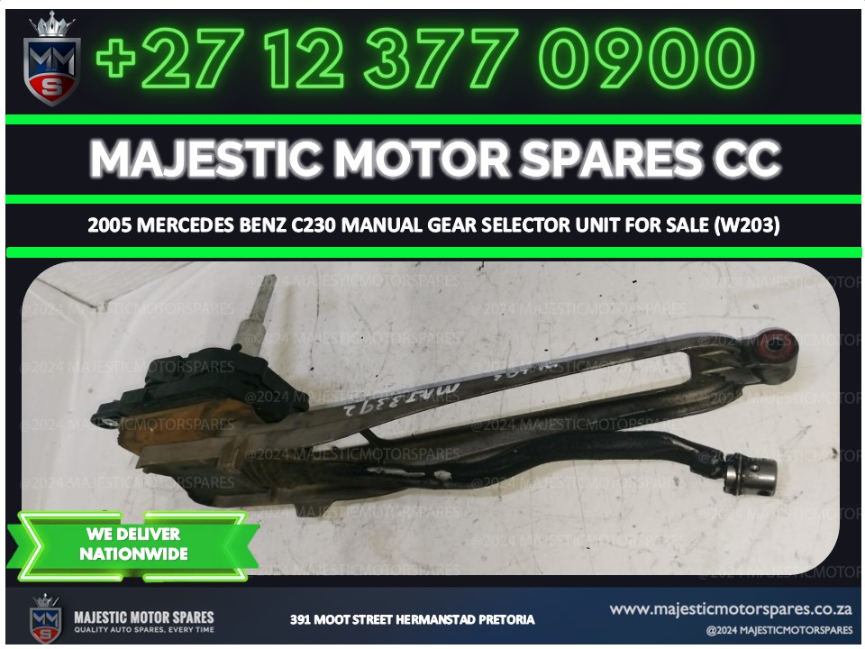 2005 mercedes benz c230 w203 manual gear selector unit – second-hand for sale - Private Seller
