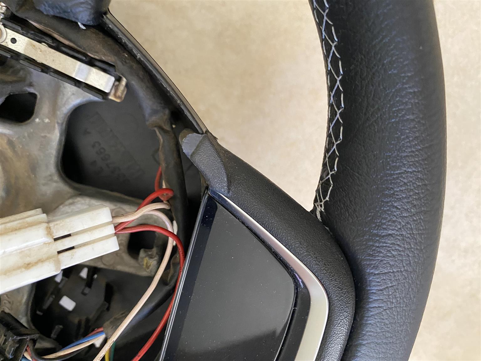 Renault steering wheel