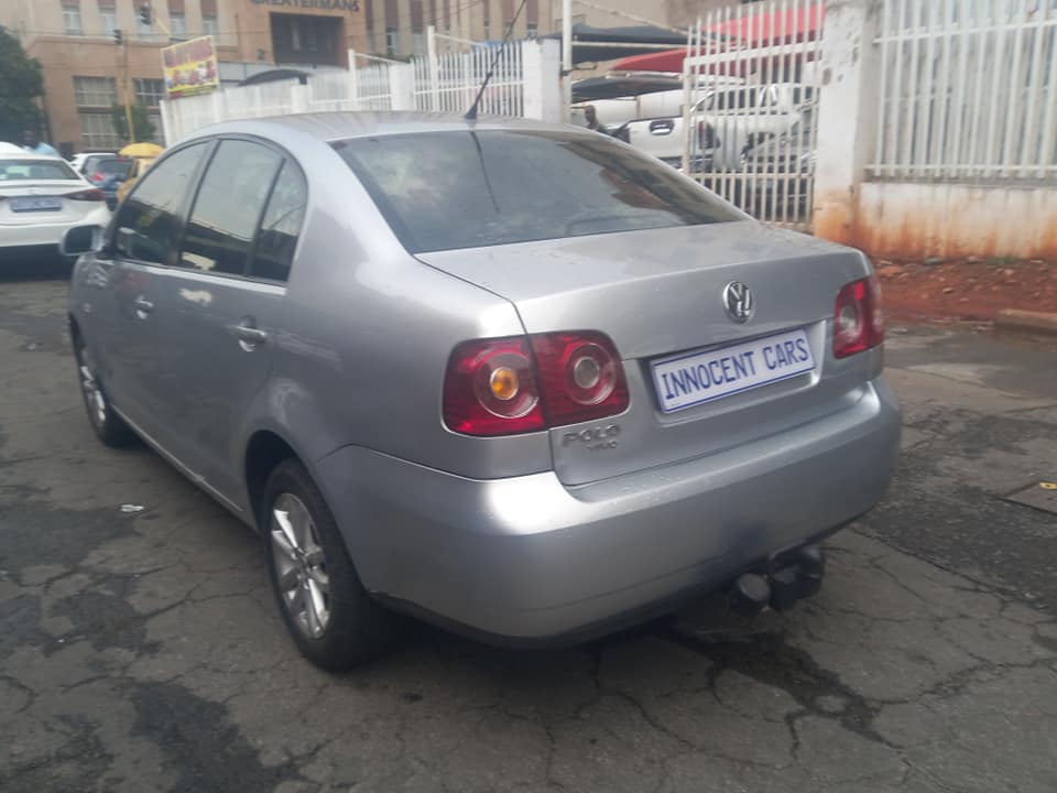 2011 VW POLO VIVO SEDAN 1.4 PETROL, MANUAL TRANSMISSION, SILVER COLOUR, MILEAGE 83000KM