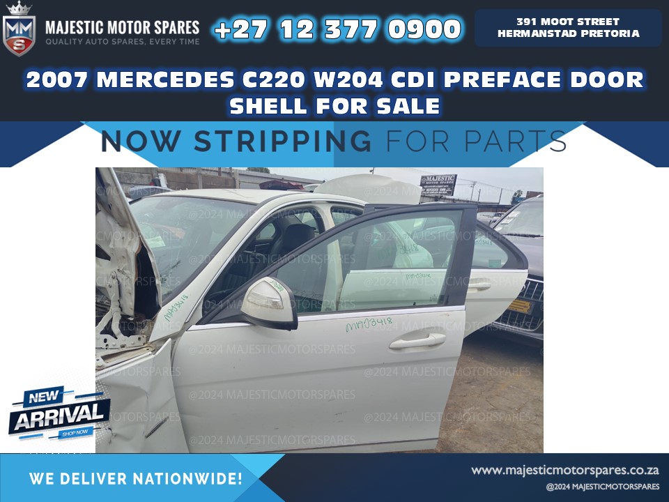 mercedes benz c220 w204 preface door shell for sale (second-hand) - Private Seller